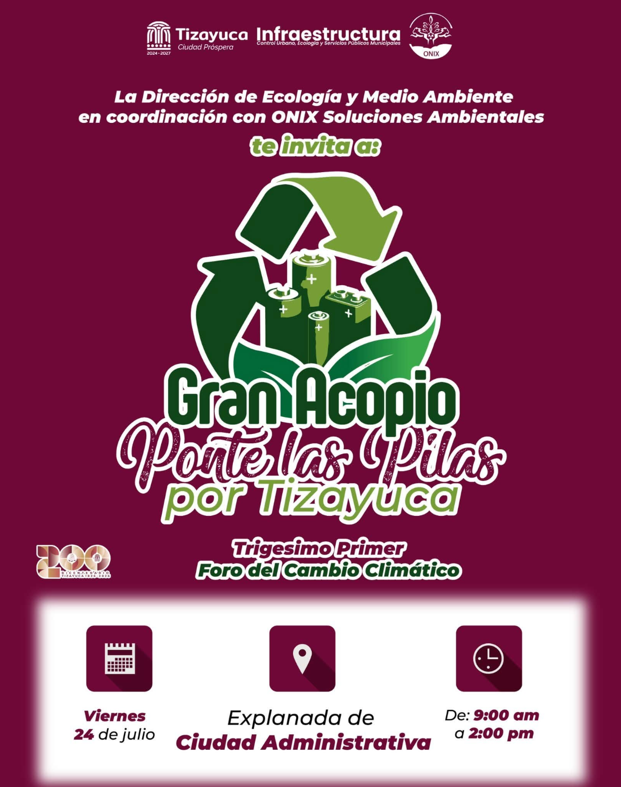 Gran Acopio · Ponte las pilas por Tizayuca